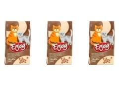 Enjoy Tavuk Etli Yetişkin Kedi Maması 1 Kg 3 Adet