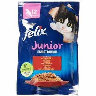 Felix Sığır Etli Yavru Kedi Yaş Mama 85 Gr X 26 Adet