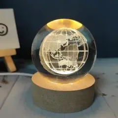 Işıklı Cam Küre
